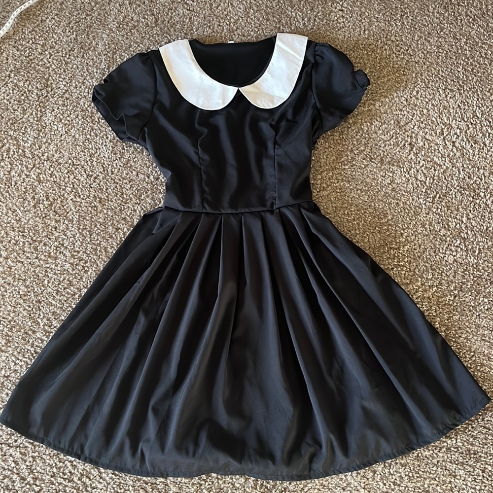 Peter Pan collar dress Bonne Chance Collection